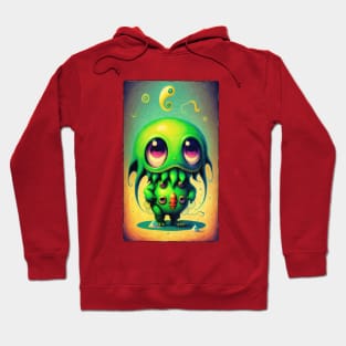 Chibi Cthulhu Loves You. Hoodie